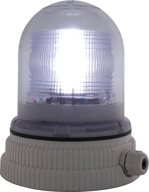 Advarselslampe 12/24V AC/DC - Klar, 200, LED 24 26256