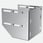 Bosch konsolforlænger DN125 55–147 mm rustfrit stål 7738112710 miniature