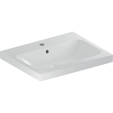 Geberit iCon Light hand rinse basin 600 x 480 mm, white porcelain KeraTect 501.834.00.2