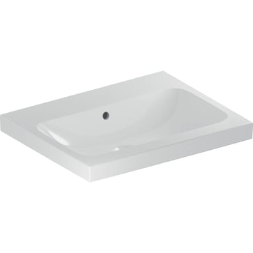 Geberit iCon Light hand rinse basin 600 x 480 mm, white porcelain KeraTect 501.834.00.4