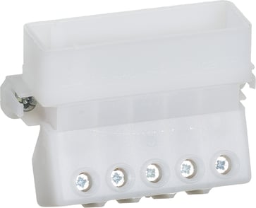 IP44-54 combibox for socket - 3P+N+E, 16A - light grey 111A5420