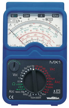 MX 1 Analog multi meter 1500V AC/DC 5706445290291