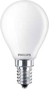 Philips CorePro LED Krone 6,5W (60W) P45 E14 827 Mat Glas 929002028792