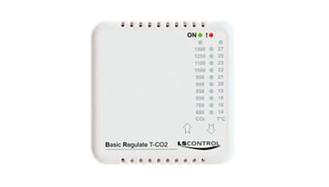 Lindab temperatur- og CO2-regulator TCO2 44102 til EC ventilator 781242