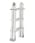 Telescopic multi-function ladder 4x3 steps 1,49-3,10 m 41934 miniature