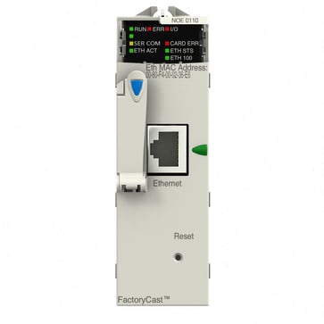 Ethernet modul 10/100Mb RJ45 - FactoryCast BMXNOE0110