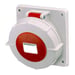 CEE socket recessed mounting 125 amps