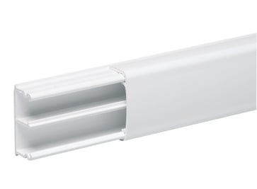 OL50 Mini-trunking 18x35, 2 comp, white PVC ISM14400