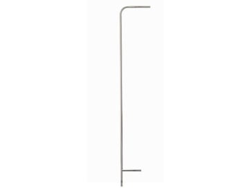 Stainless steel Pitot tube, length 500 mm, Ø 7 mm - for measuring flow velocity 0635 2045