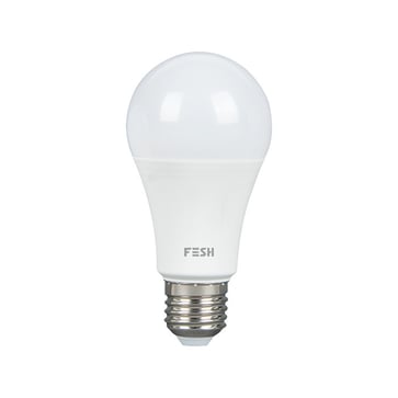 FESH Smart Home LED pære - Multicolor E27 9W Ø 60 207003