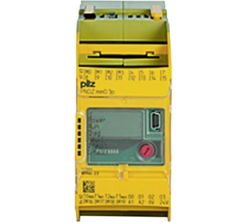 Safety Module, 0...60 °C, Digital output 4, Digital input 12 Type: 772001  Alias:  PNOZ mm0.1p 772001