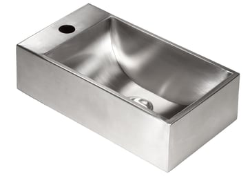 Intra Juvel Elinda washbasin with brackets taphole and open waste 639551100