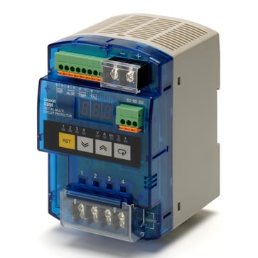 Multi kredsløb beskytter, op til 16A, 4x3.8A pr kredsløb (UL klasse 2 kompatibel), RS-232C-kommunikation, ideel til forgrening, kræver strømforsyning S8M-CP04-RS 323509