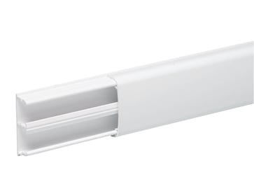 OL50 Mini-trunking 12x30, 2 comp, white PVC ISM14200