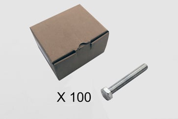 100 Hex cap screw, fully threaded 2009-1060Q1 2009-1060Q1