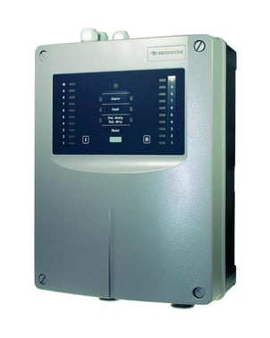 Aspirationscentral (ASD 535-1), enkeltrør system for én detektor (SSD53x), leveres u/detektor og filter. EN54-20 godkendt FFS06432541