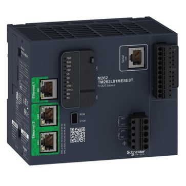 Modicon TM262L PLC5ns/instruktion, Optimeret Ethernet TCP/IP Modbus RTU TM262L01MESE8T