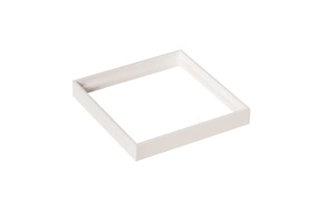 Soft Square White Spacer Aluminium 903266