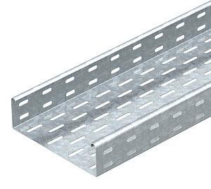 Cable tray MKS perforated, with connector set 60x100x3000, St, FS 6055109