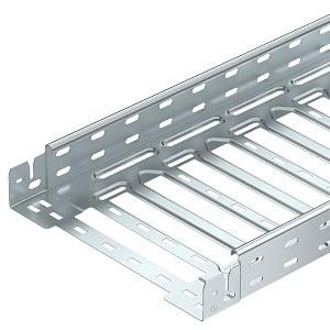 Cable tray SKSM perforated, quick connector 60x400x3050, St, FS 6059464