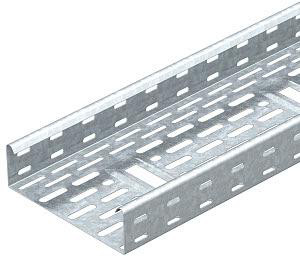 Cable tray DKS perforated w/ floor penetrat. 60x500x3000, St, FS 6085229