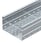 Wide span cable tray perforated, floor beaded 160x600x6000, St, FS 6098517 miniature