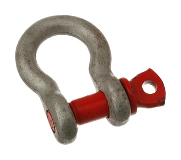 Hot Dip galvanised BOW Shackle 1/4"x5/16" 0.50ton 209/050