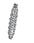 RIDGID FlexShaft K9-204 kædeskraber 3" tripel kæde karbidskær 64313 miniature