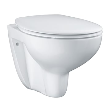 GROHE Bau Ceramic toilet væghængt inklusiv sæde med soft close og quick release 39351000
