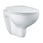 GROHE Bau Ceramic toilet væghængt inklusiv sæde med soft close og quick release 39351000 miniature