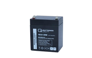 Q-Batteries 12V-5,0Ah blybatteri 30W 100030977