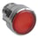 Harmony trykknaphoved i metal for LED med kip-funktion og isætning af label under den røde trykflade med høj kant ZB4BH0483 miniature