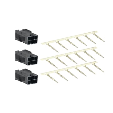 motor power connector kit, leads connection for BCH2.B/.D/.F - 40/60/80mm VW3M5D1A