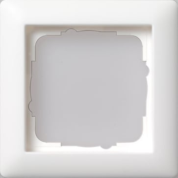 1-modul-ramme Standard 55 hvid mat 021104