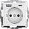 SCHUKO USB-spændingsforsyning / dobbelt type A/C System 55 hvid mat 245927 miniature