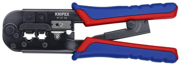 Knipex crimping pliers for western plugs burnished 190mm 97 51 10