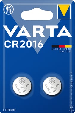 Varta battery CR 2016 2-PACK 6016101402