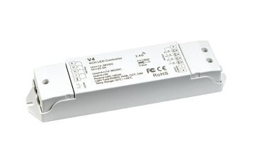 Controller Hvid RF RGBW 180W Fjernkontroll RF /Push Dim 391455