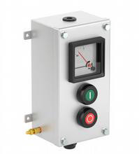 Control Unit Ex e, Stainless Steel, Ammeter with Pushbuttons LCS3.WLAA.PGMX.PRMX.B 265421