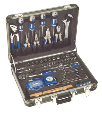 Aluminium case with 97 tools 9024-1TS1