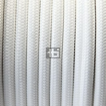 2x0,75 T70 textile white, 25m 418A2507