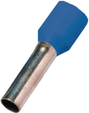 Insulated end-sleeve DIN 46228 T4, 0,75mm² l2=10mm blue ICIAE07510BL