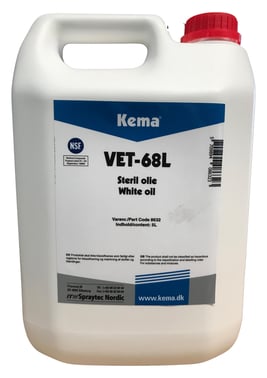 Sterile Oil Kema VET-68L NSF-H1 5L 8632