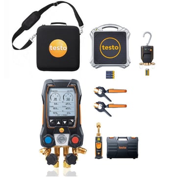 Testo T557s kit with T560i refrigerant scale T557S-LM