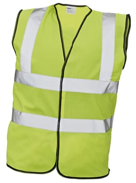 Reflective vest Lynx Plus, Hi-viz yellow, size L 67110361004