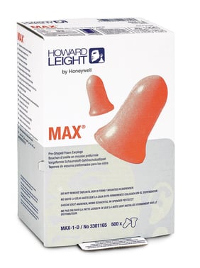 Howard Leight foam earplug HSP Max Refill LS500 3301165