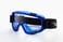 Univet Goggle 604 Blue w. Clear Lens Acetate w. Ventilation 601.02.77.01 miniature