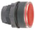 Harmony lampetrykshoved i plast for BA9s med fjeder-retur og plan trykflade i rød farve ZB5AW34 miniature