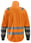 Snickers HiViz Trøje med lynlås klasse 2 orange/sort str 3XL 80355504009 miniature
