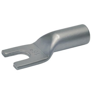 Rørkabelsko, gaffelformet, 0,5-1 mm², M4, nikkel 56C4